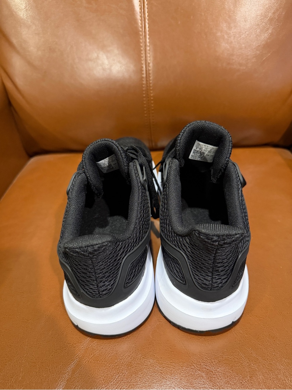 Adidas Women’s Black Mesh Running Shoes - Picture 3 of 5